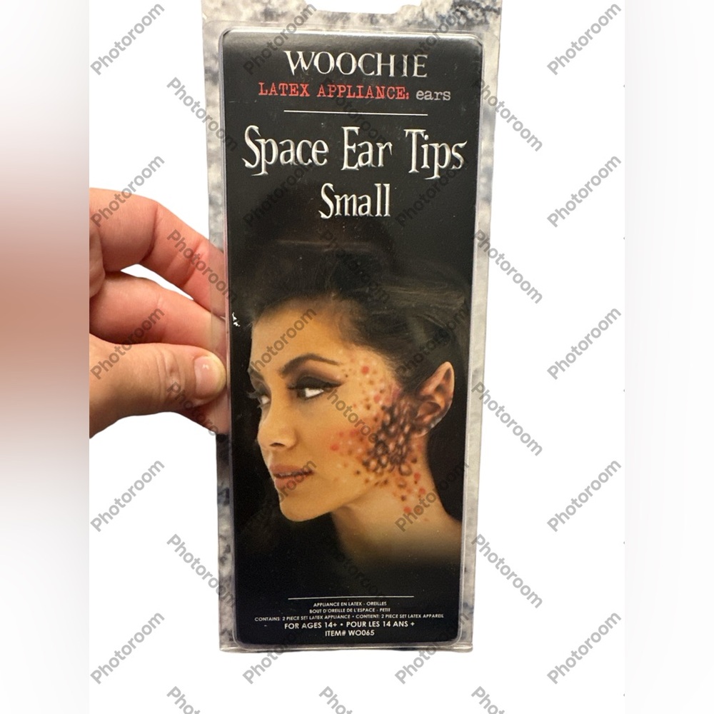 Woochie Small Space Ear Tips Latex Appliance for Halloween SFX WO065 Brand New